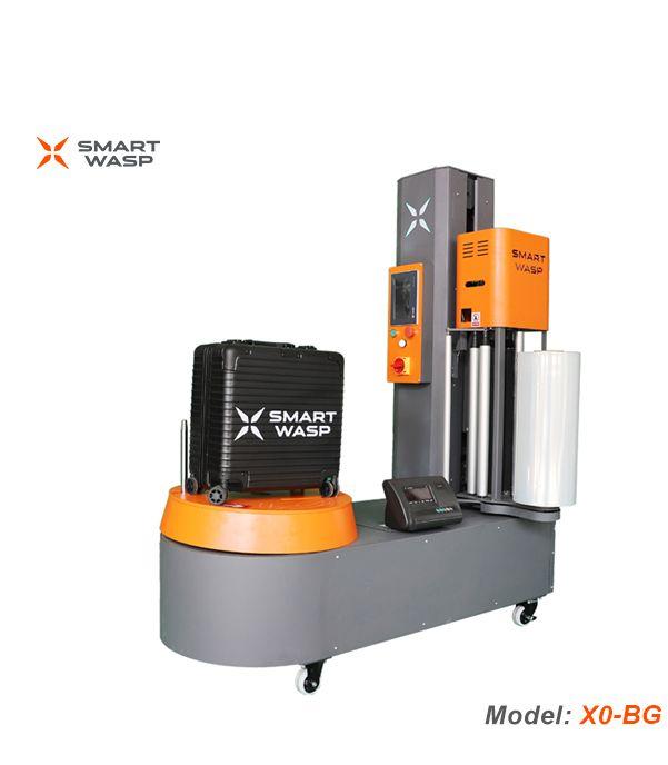 X0BG SMART WASP Airport Luggage Wrapping Machine Pallet Wrapping Machine